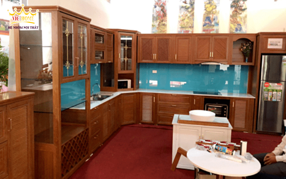 Mẫu tủ bếp nội thất Vichome -01
