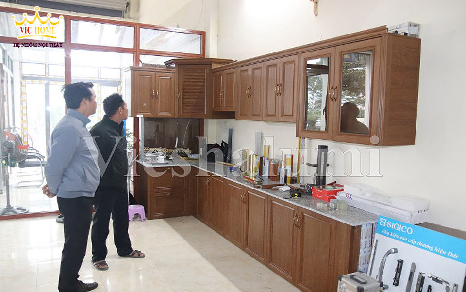 MẪU TỦ BẾP NỘI THẤT VICHOME -02